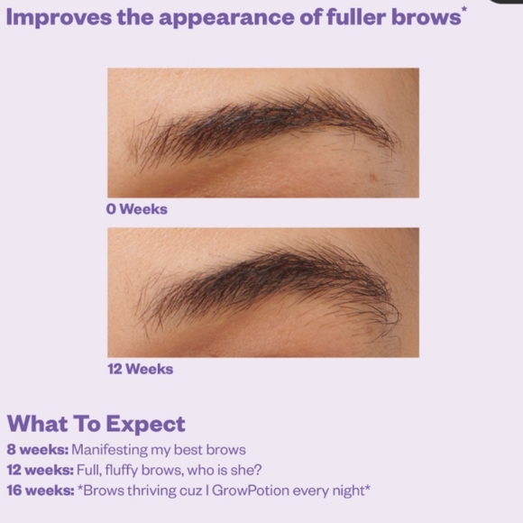 Kosas GrowPotion Fluffy Brow + Lush Boasting Serum - Picture 2 of 8